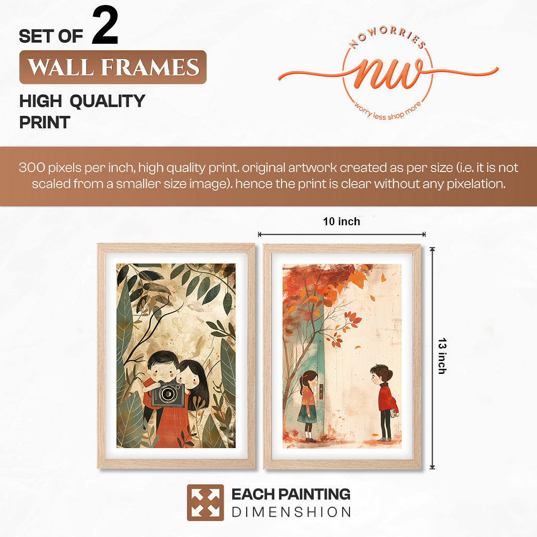 Whimsical Love Wall Art Set