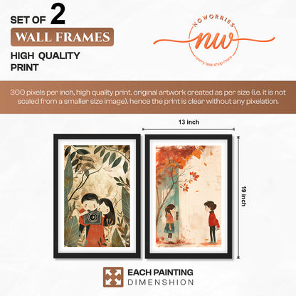 Whimsical Love Wall Art Set