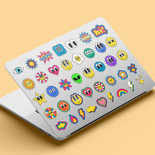 Cute Content Creator & Podcaster Doodle Sticker Pack