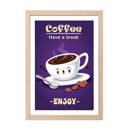 Coffee Break Wall Frame