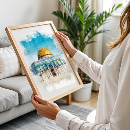 Dome of the Rock Islamic Wall Art
