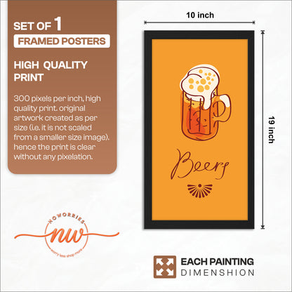 Food & Drink Category Wall Art Set