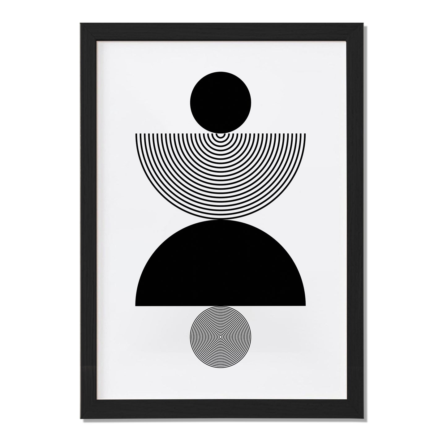 Geometric Circle Abstract Print