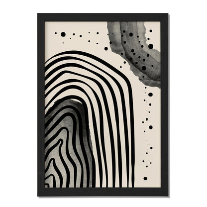Wave Abstract Wall Frame