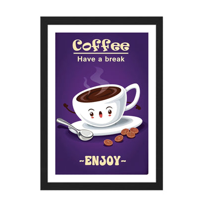 Coffee Break Wall Frame