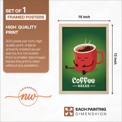 Calm Coffee Wall Frame