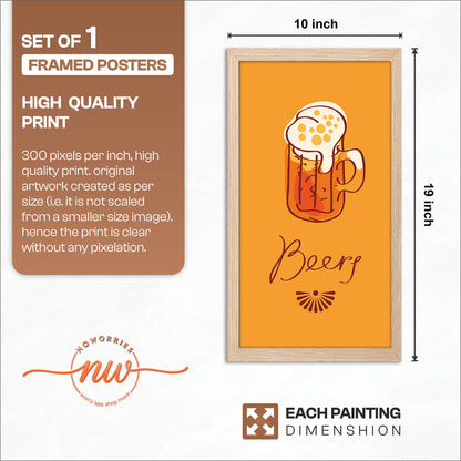 Food & Drink Category Wall Art Set
