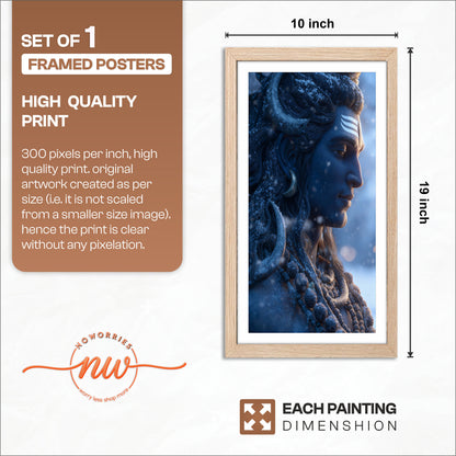 Rudra Shiva Wall Frame