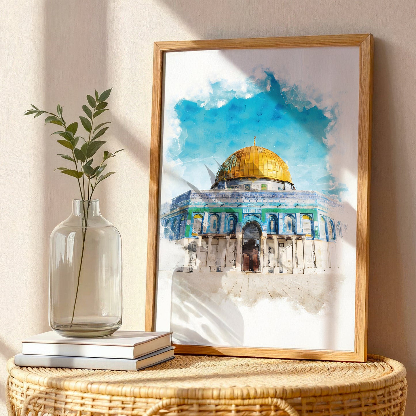 Dome of the Rock Islamic Wall Art