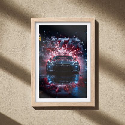 GTR Burst Wall Frame