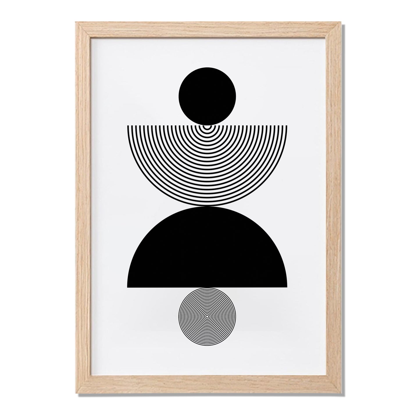 Geometric Circle Abstract Print