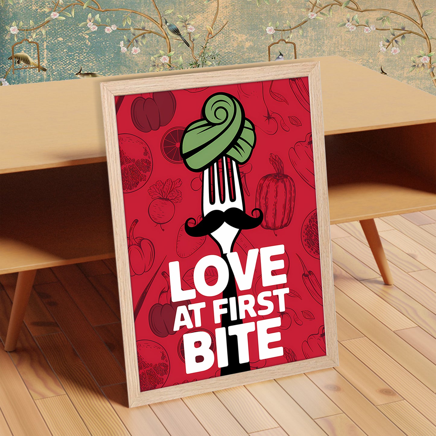 Love at First Bite Wall Frame