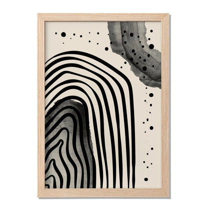 Wave Abstract Wall Frame