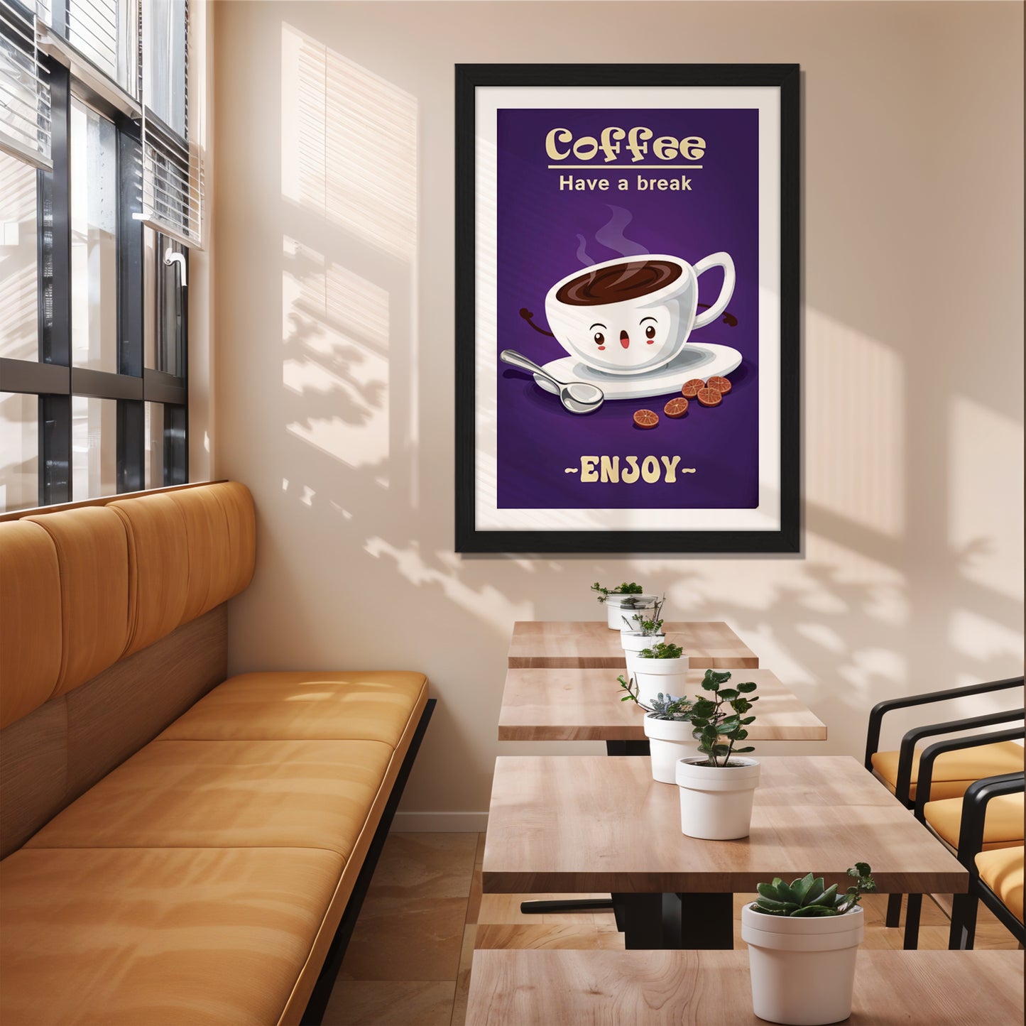 Coffee Break Wall Frame