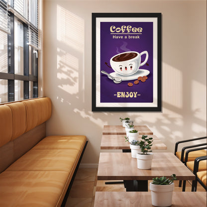 Coffee Break Wall Frame