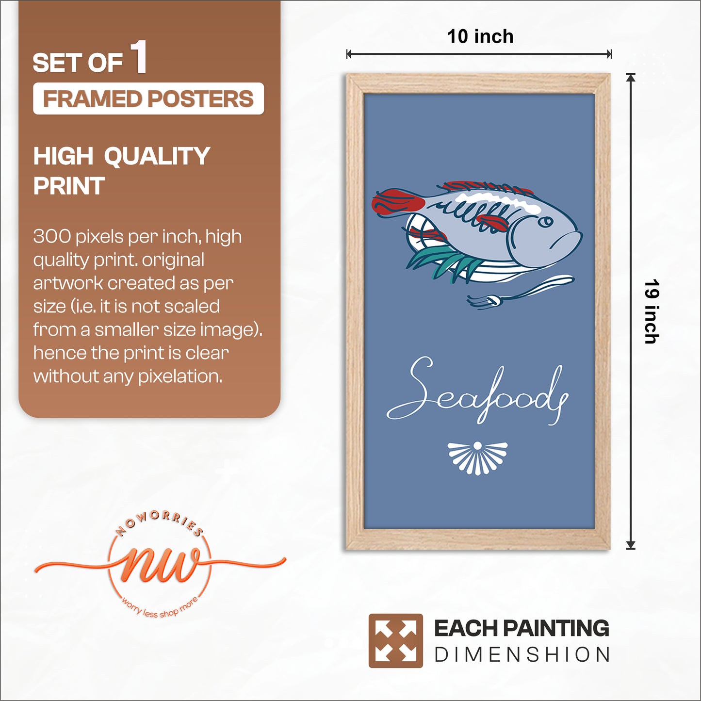 Seafood Wall Art