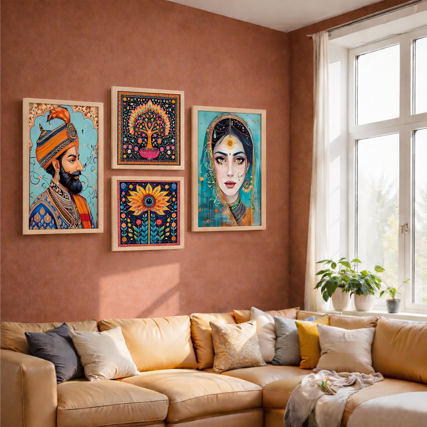 Royal Heritage Frames Set of 4