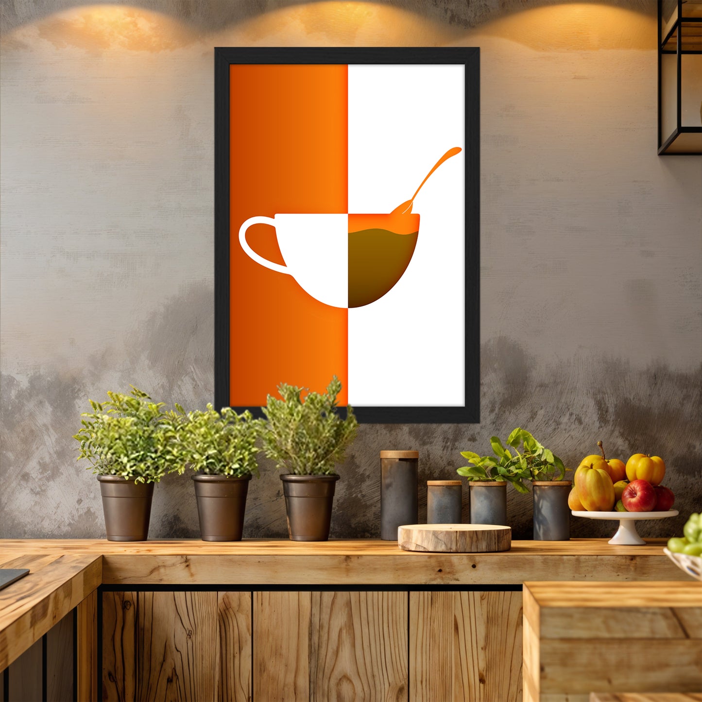 Spiced Brew Wall Frame