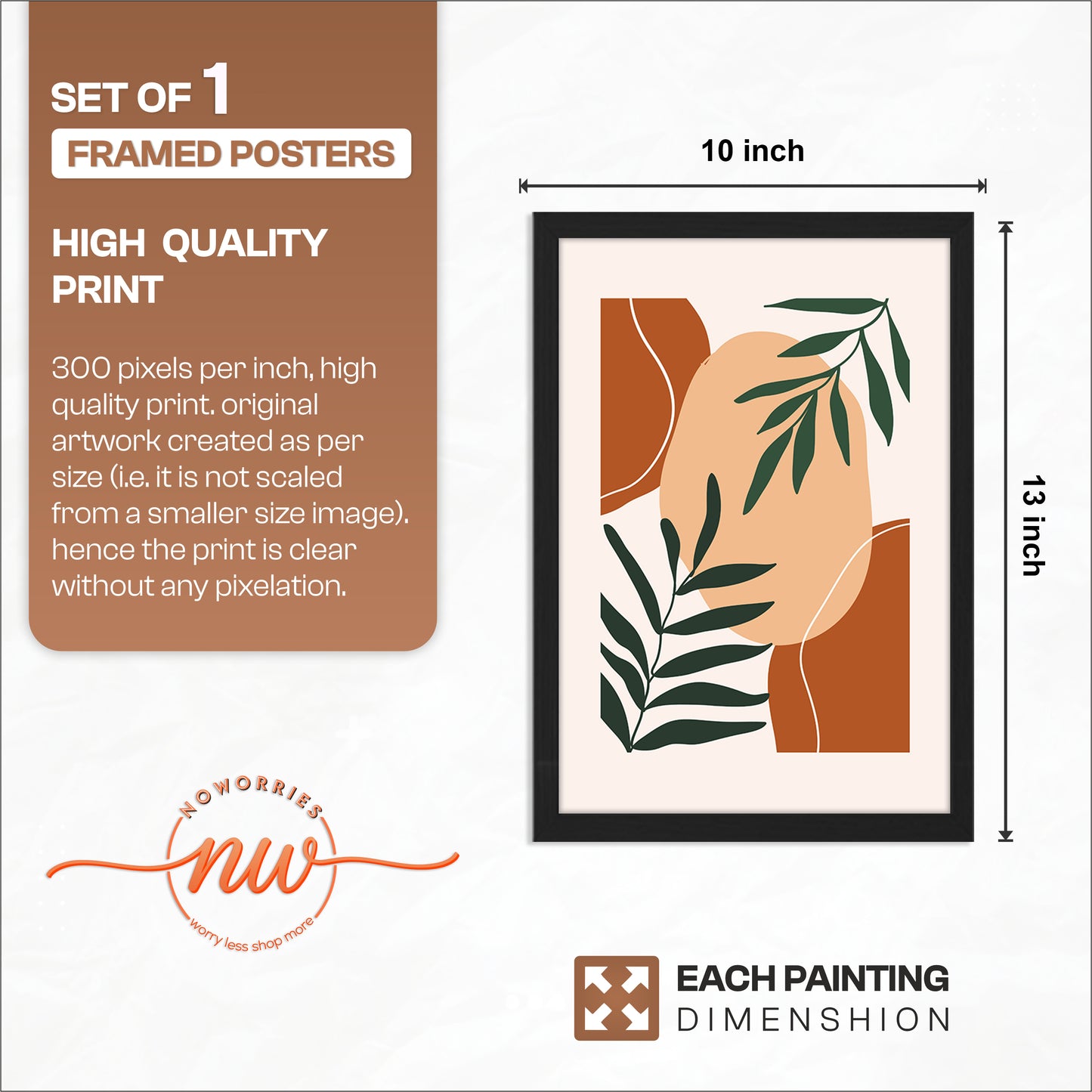 Modern Nature Wall Frame