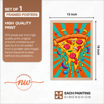 Melty Slice Wall Frame
