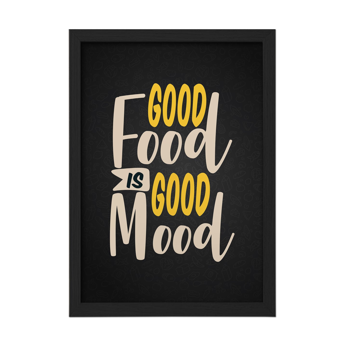 Food Mood Wall Frame