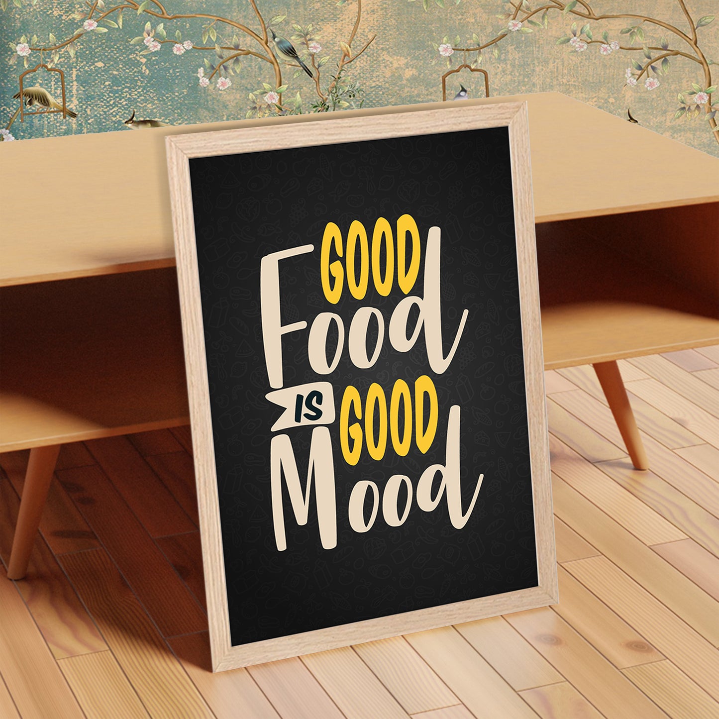 Food Mood Wall Frame