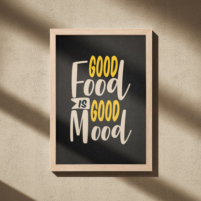 Food Mood Wall Frame
