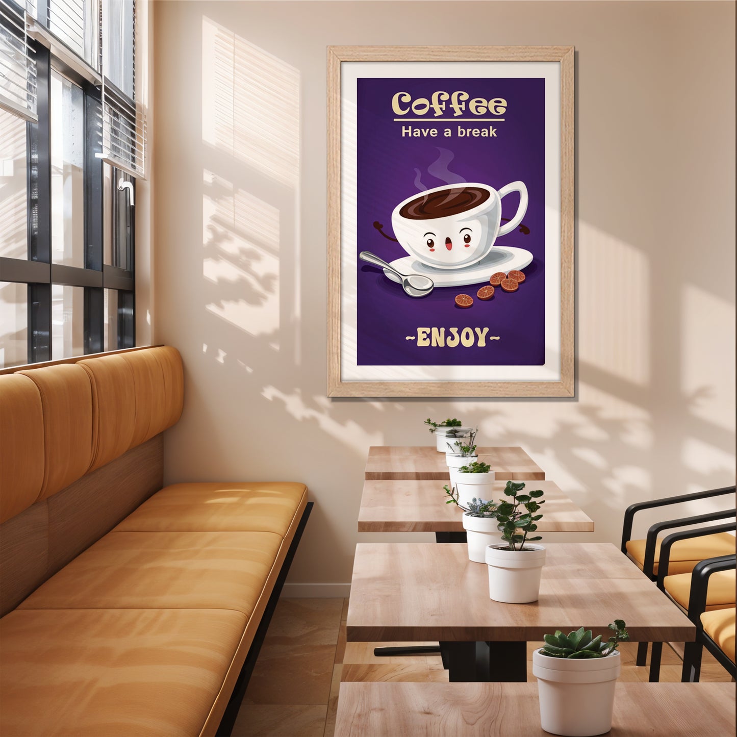 Coffee Break Wall Frame