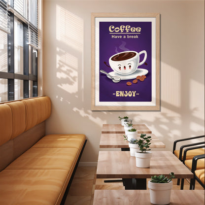 Coffee Break Wall Frame