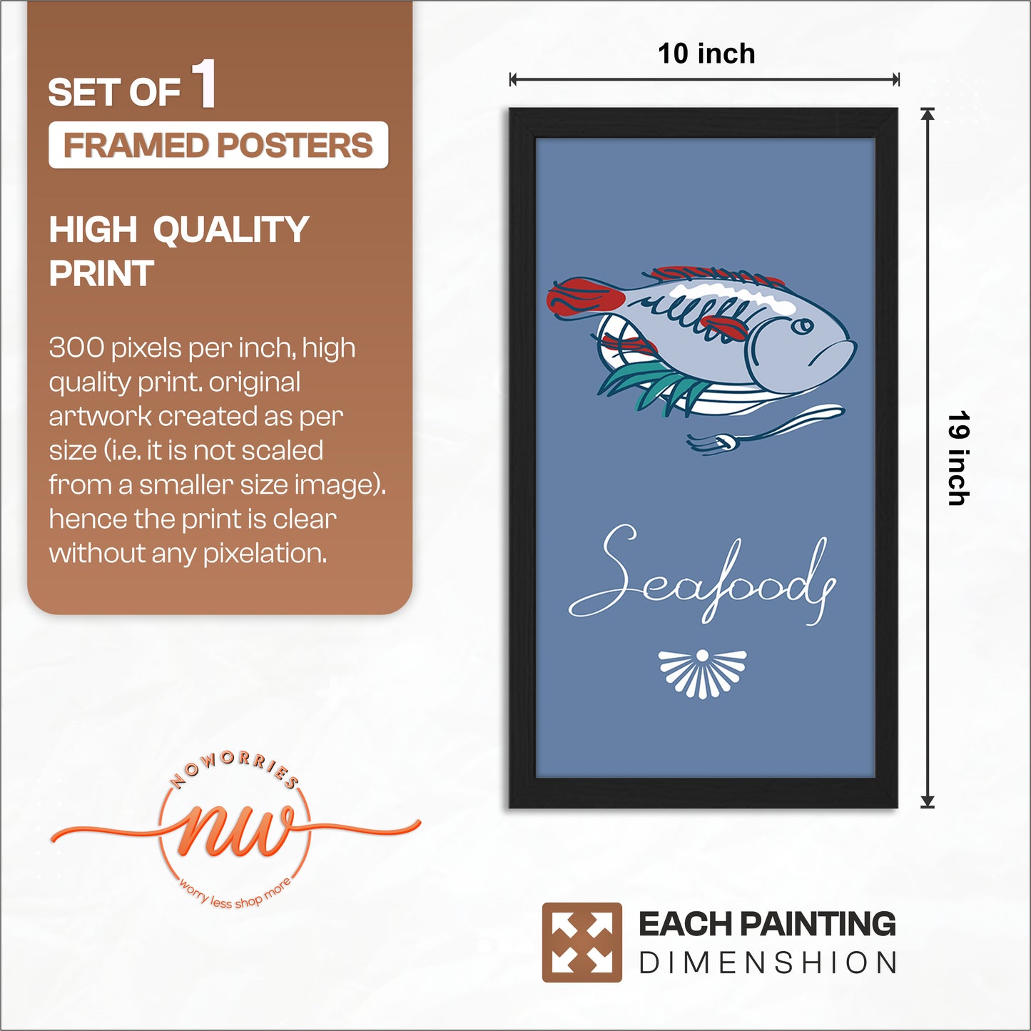 Seafood Wall Art
