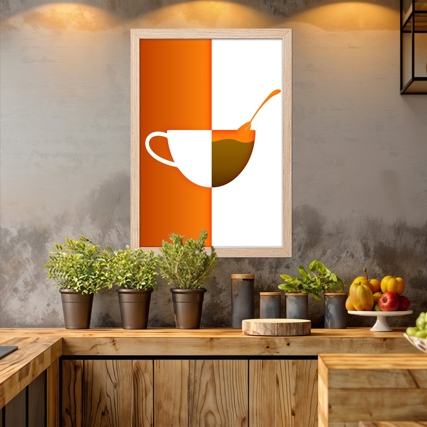 Spiced Brew Wall Frame