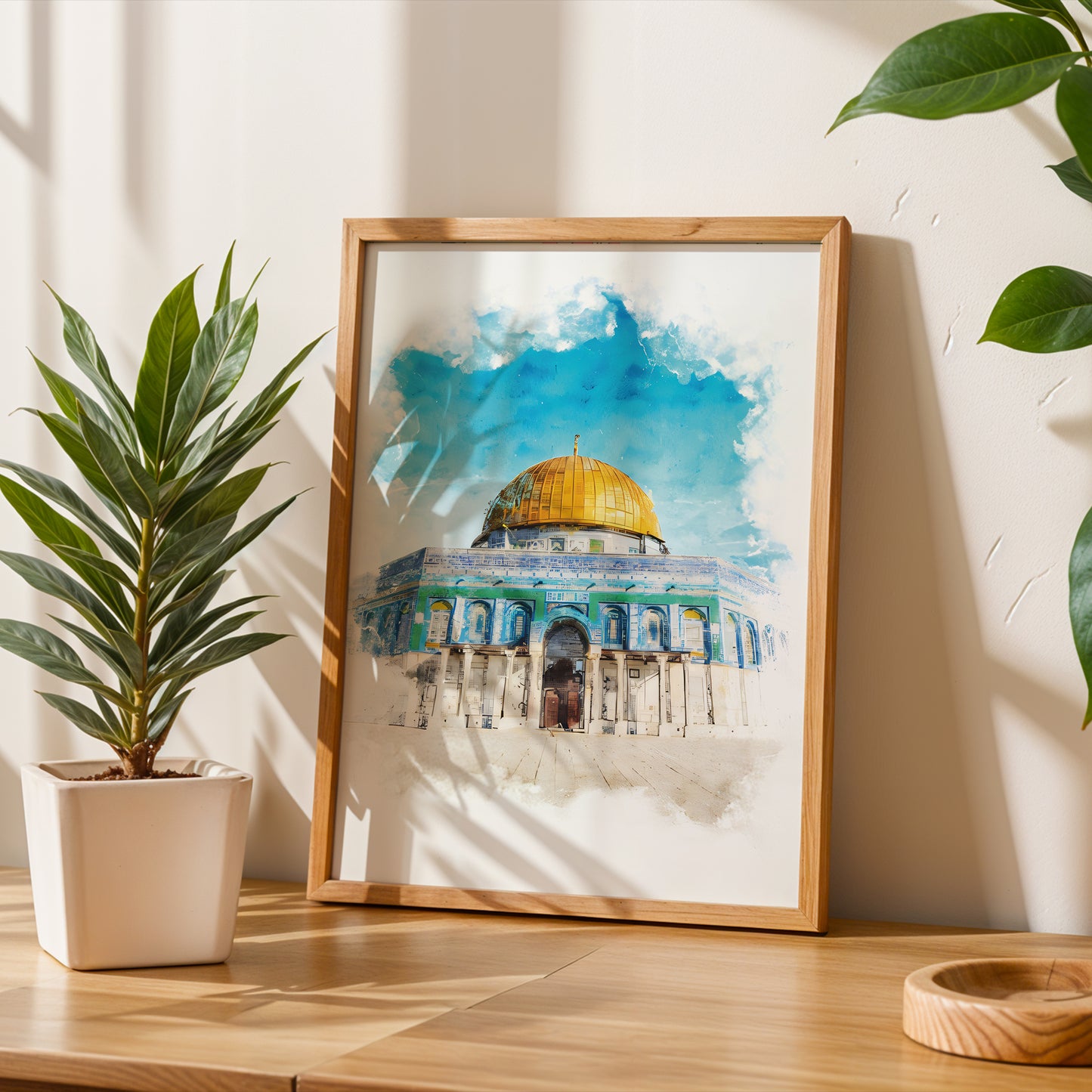 Dome of the Rock Islamic Wall Art
