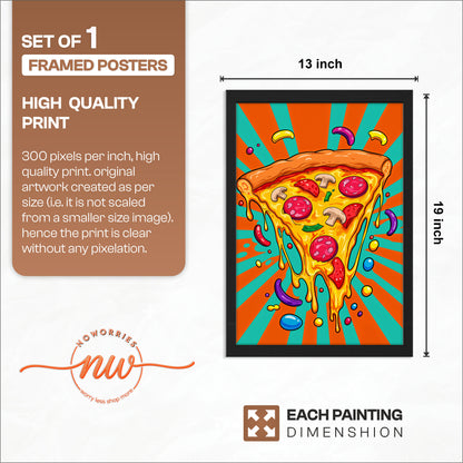 Melty Slice Wall Frame