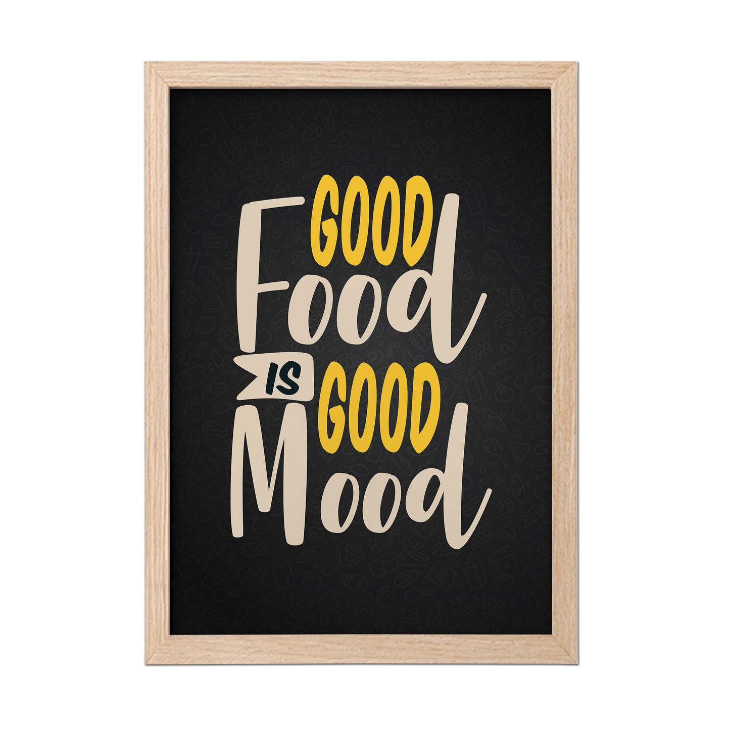 Food Mood Wall Frame