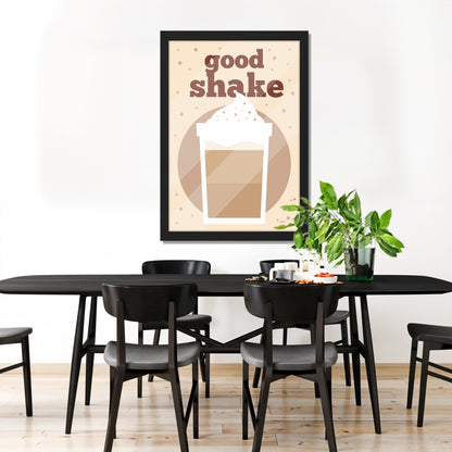 Creamy Shake Wall Frame