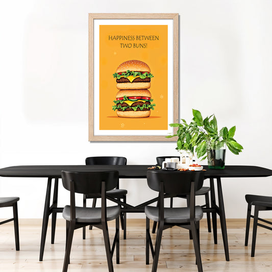 Burger Joy Wall Frame