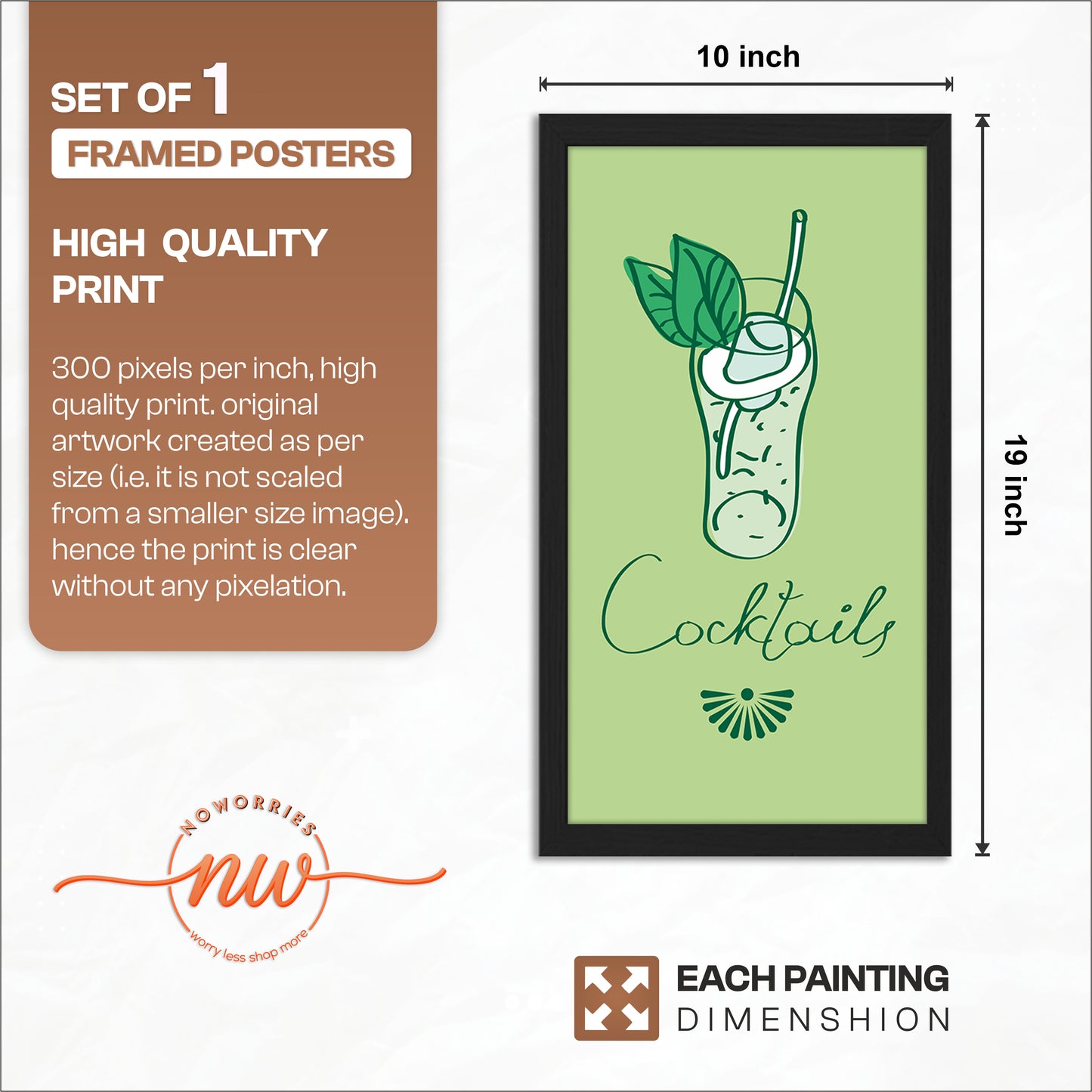 Cocktail Drink Poster