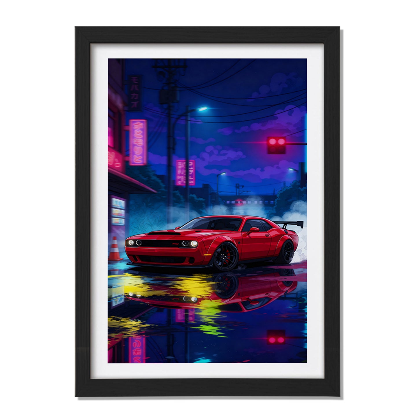 JDM Street Car Wall Art