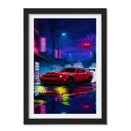 JDM Street Car Wall Art