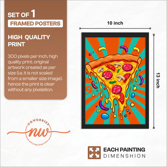 Melty Slice Wall Frame