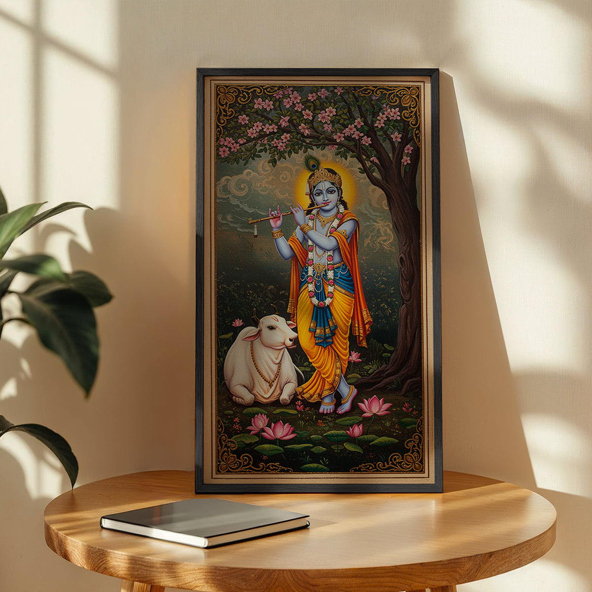Divine Krishna Wall Frame