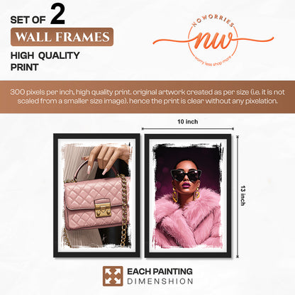 Luxury Fashion Wall Art Set