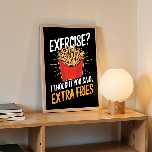Fries Mode Wall Frame