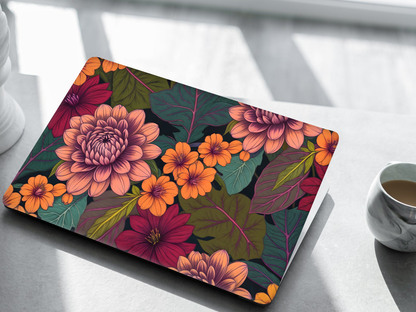 Autumn Bloom Floral Laptop Skin