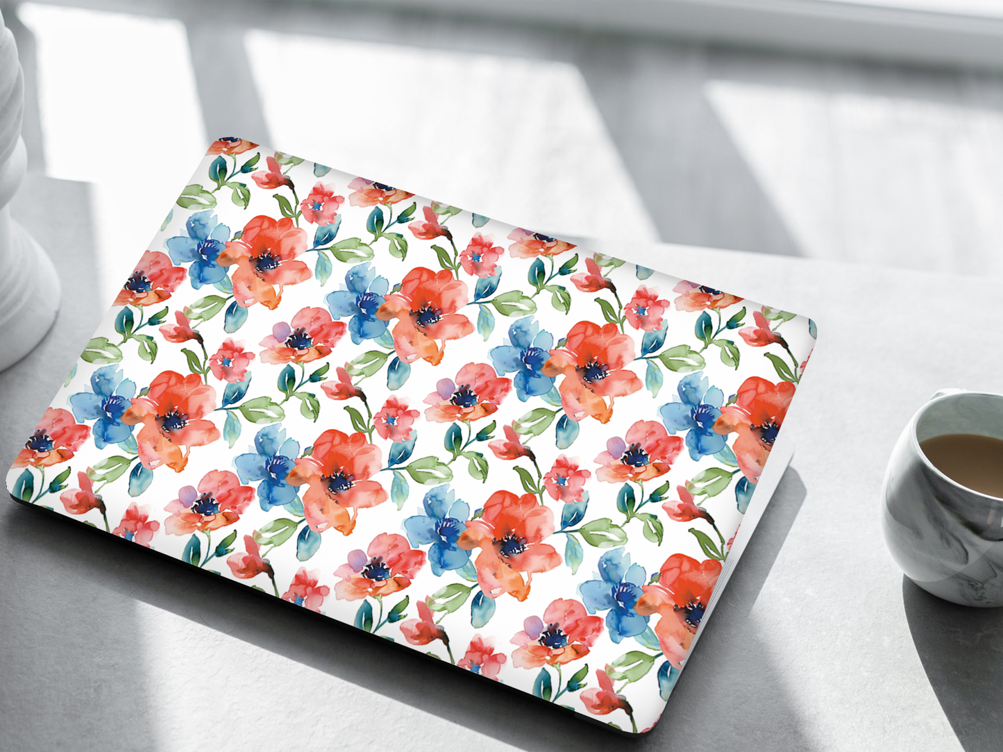 Watercolor Garden Laptop Skin