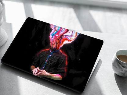 Abstract Mind Melt Laptop Skin
