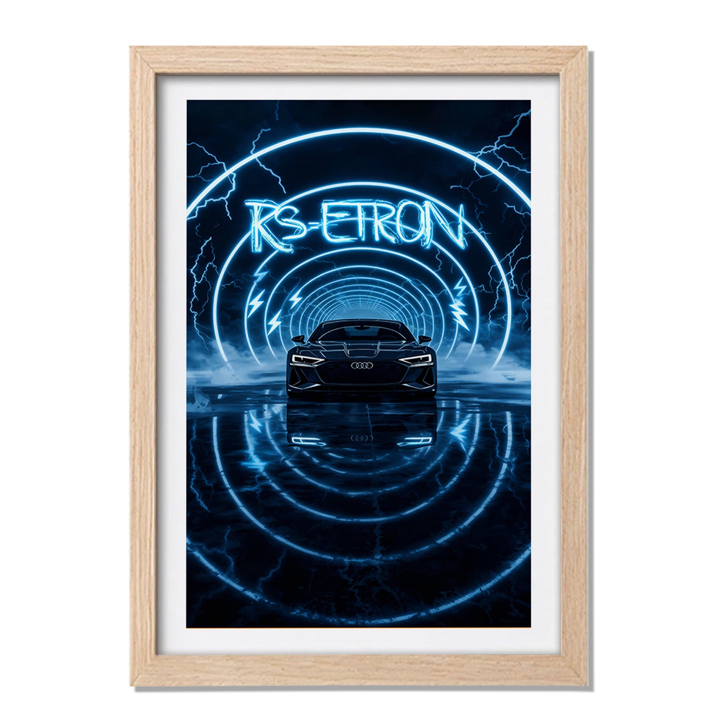 Audi RS e-tron Electric Pulse Wall Frame