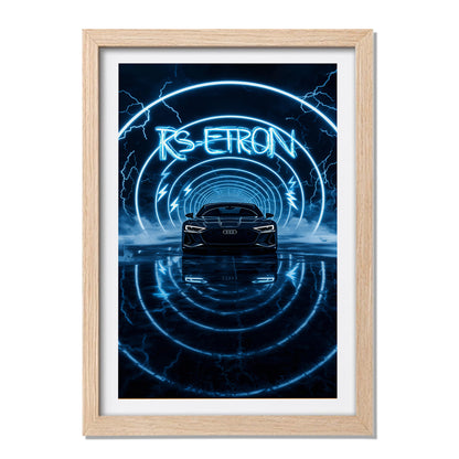 Audi RS e-tron Electric Pulse Wall Frame