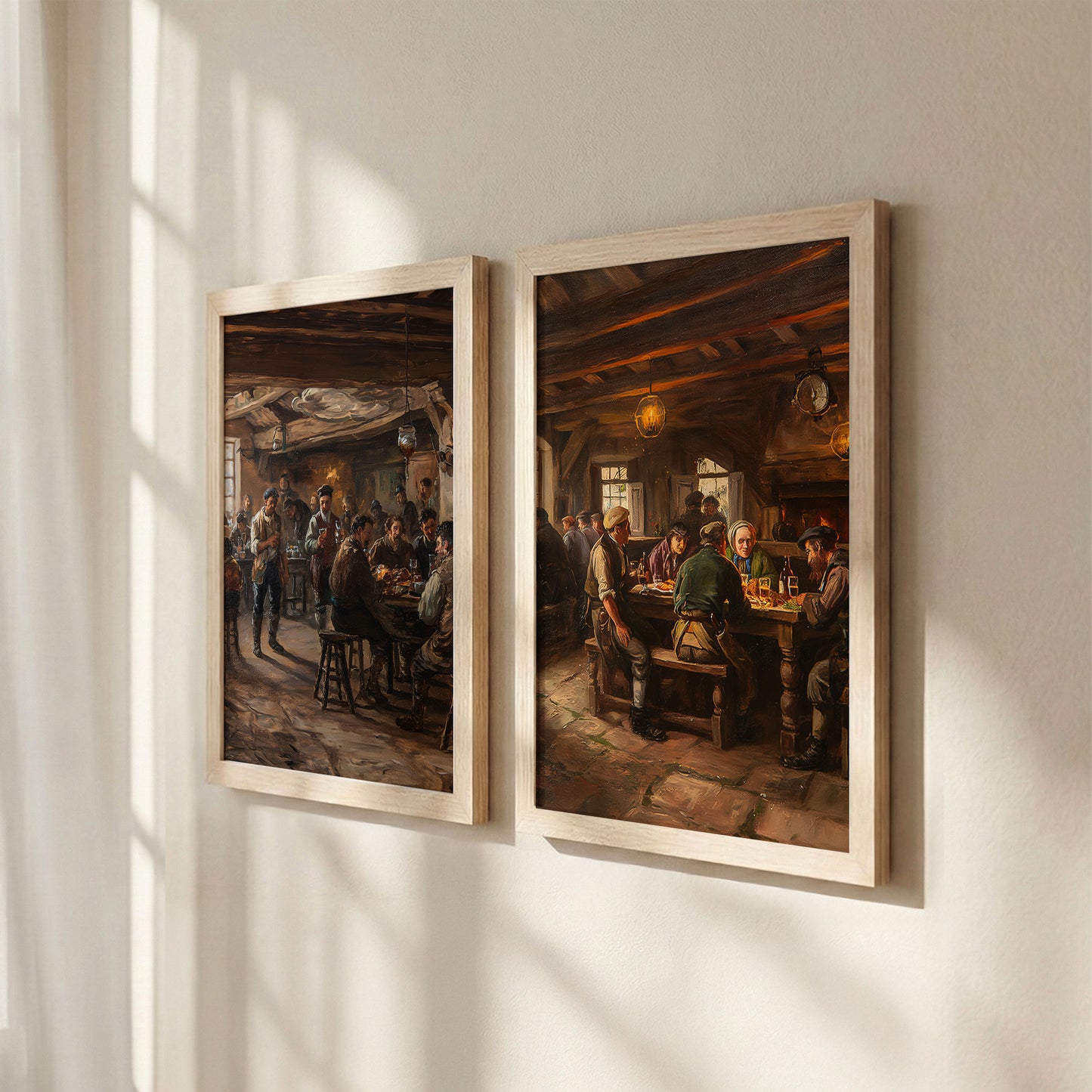 Rustic Tavern Art Set