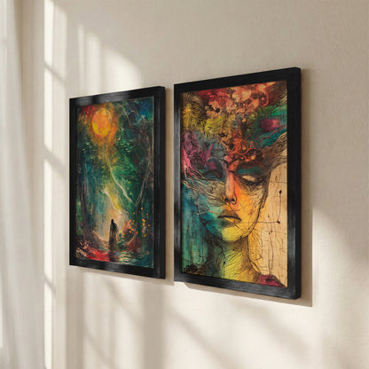 Dreamscape Portrait Wall Art Set